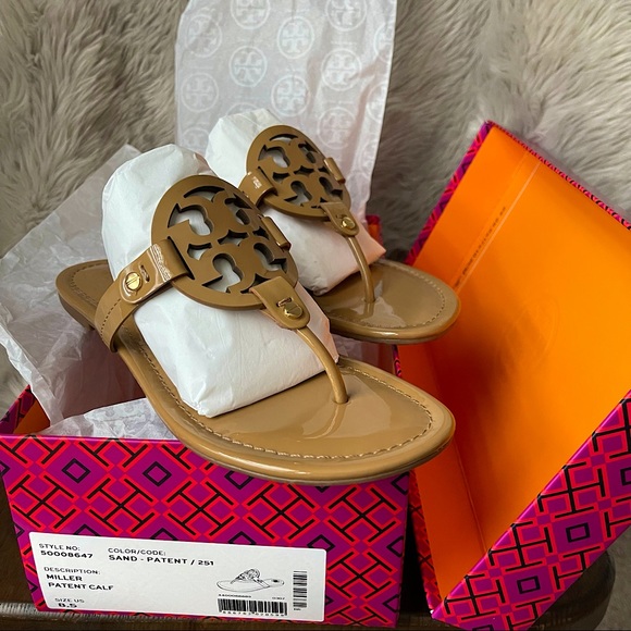 ⛔️SOLD⛔️Tory Burch Miller Sandals - Picture 2 of 10